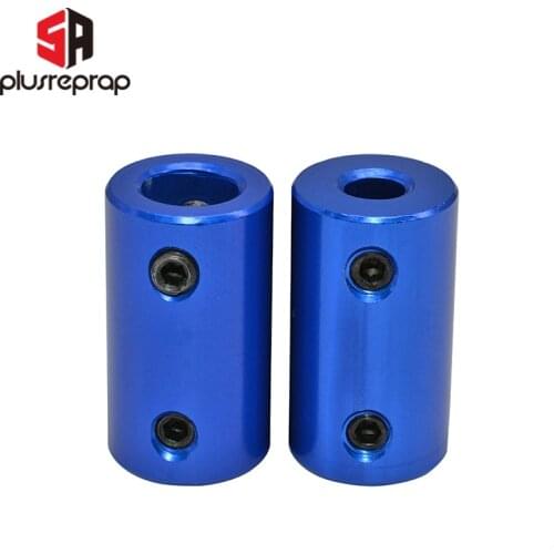 Aluminum Alloy Coupling Bore 5x5mm 5x8mm 3D Printers Parts D14* L25mm Blue Flexible Shaft Coupler Screw Part for Stepper Motor