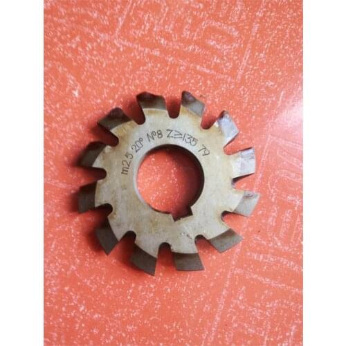 1PC Sold separately Module 2.5 PA20 Bore22 1#2#3#4#5#6#7#8# Involute Gear Cutters M2.5