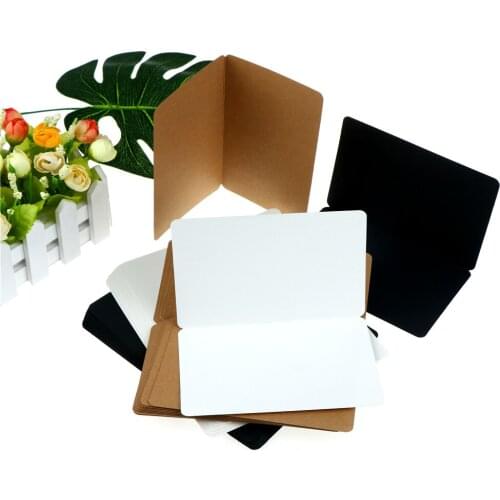 12 Pcs Vintage Blank Postcards Greeting Card Kraft Paper Postcard DIY Hand Painted Graffiti Message Card Wholesale