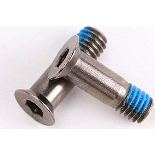 2pcs Rear Derailleur CNC Pulley/Jockey Bolts-M5*16MM Stainless Steel Polished Surface Screws For Bike Rear Pulley