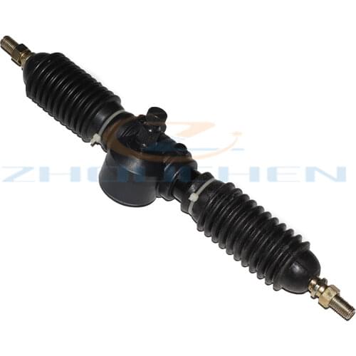 320mm steering gear pinion assembly durable solid shaft frame suitable for karting threaded DIY metal vehicle accessories