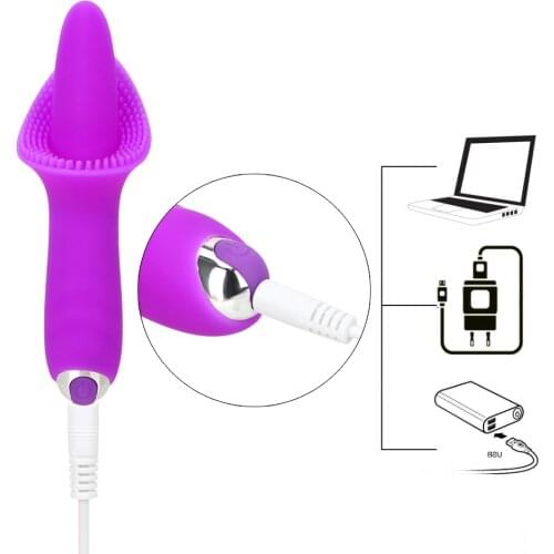 IKOKY Pussy Clitoris Stimulator Vagina Massage Oral Licking Female Masturbator Sex Toys for Women Tongue Vibrator 10 Speed