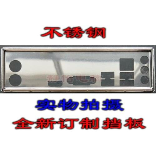 IO I/O Shield Back Plate BackPlate BackPlates Blende Bracket For BIOSTAR A10N-8800E