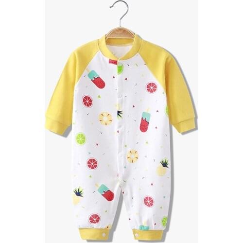 Autumn Unisex Newborn Clothes Baby Boys Girls Rompers Cotton Long Sleeve Onesies Toddler Jumpsuits Infant Clothing 0-24M