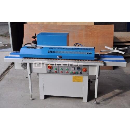 Small Size Linear Wood Edge Bander BJF115 Semi-automatic Edge Banding Machine for PVC