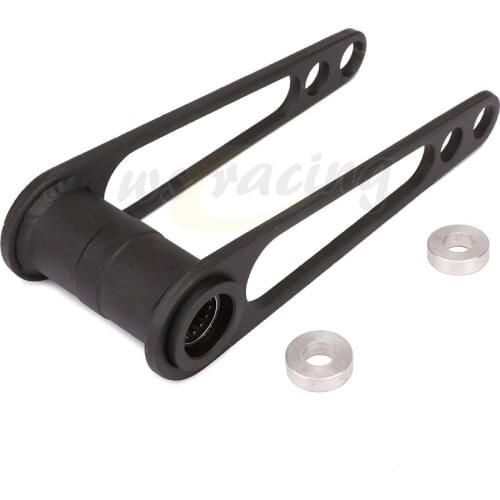 Motorcycle ATV Rear Fork Suspension Lowering 3.5" Adapter Adjustable Kit For KAWASAKI KFX 450R KFX450R KFX450 R