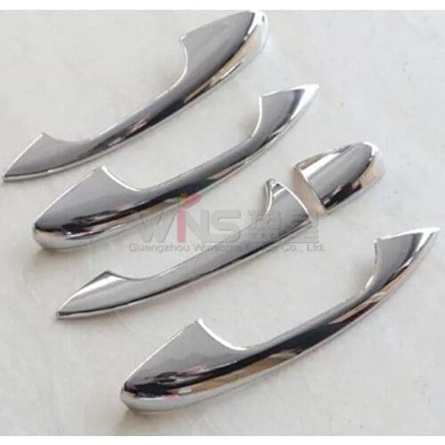 For Mercedes Benz GLE Coupe 2015-2017 W166 ML Door Handle Cover and Bowl Chrome ABS Car Styling Accessories