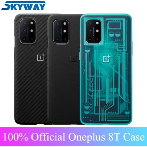 Official Oneplus 8T Case Oneplus Official Protective Cover Karbon Protective Quantum Bumper Case Cyborg Cyan For Oneplus 9 Pro