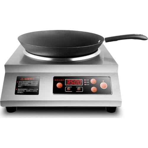 3500W Induction Cooker Commercial Cooktop Household Stainless Steel Induction Cooking Stove Kitchen Cooking Machine