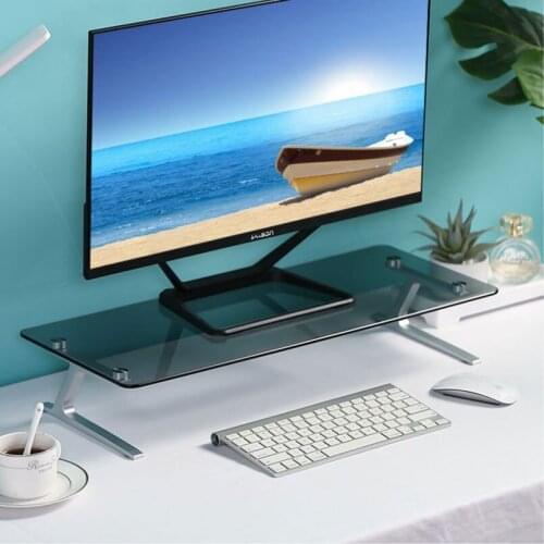 Monitor Height Stand, Non-Slip Desktop Lifter, Screen Stand, Desktop Storage Rack, Home Office, Suitable For PC Notebook Compute