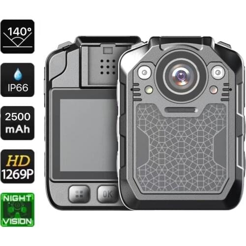 S91 Front Recording Button Body Camera Super Full HD 1296P Wearable Mini Night Vision BodyCam