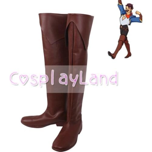 She-Ra and the Princesses of Power Sea Captain Rebellion Member Etherian Pirate Seahawk Anime Cosplay Shoes Boots Men Shoes