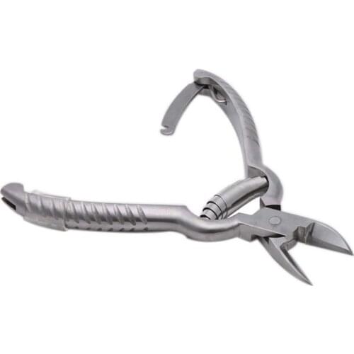 1PC Stainless Steel Nail Clipper Cuticle Scissor Plier Manicure Tool Professional Fingernail Toenail Cuticle Nipper Trimming