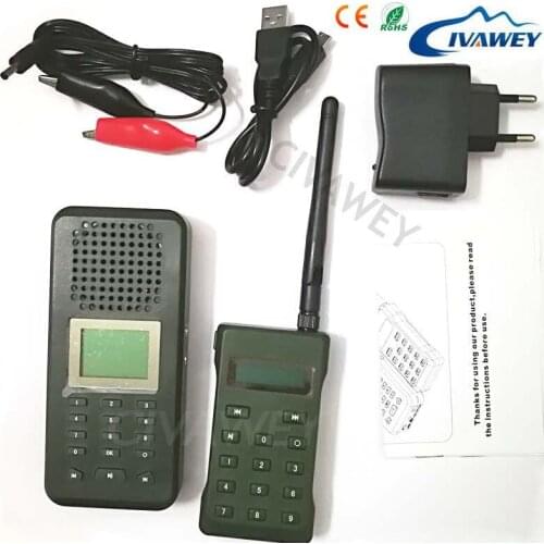 5pcs Remote Controller + 20w Loud Speaker Bird Hunting Equipment Mp3 Player Hunting Bird Animal Voice Decoy With Timer On OFFff