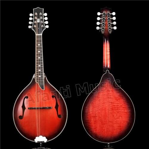 Afanti Solid Spruce top / Solid Flamed Maple Back & Sides / Afanti A Mandolin (AMD-721)