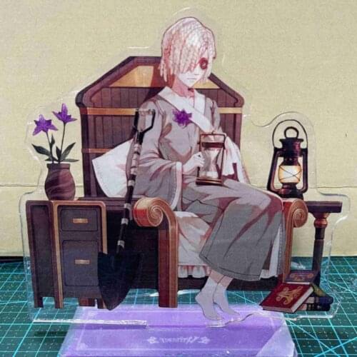 Anime Identity V Emily Dyer Aesop Carl Patricia Dorval Game Acrylic Figure Stand Display Model Plate Tabletop Decor Cosplay Gift