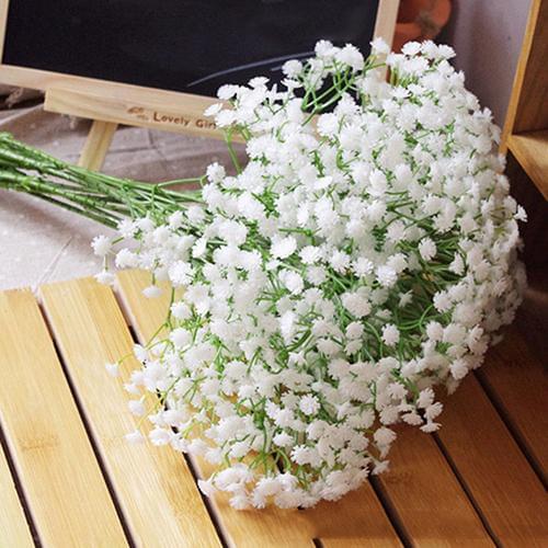 1 Pc Artificial Babysbreath Gypsophila Silk Flower Party Wedding DIY Home Decor Fake Flowers Crafts Party Decoration