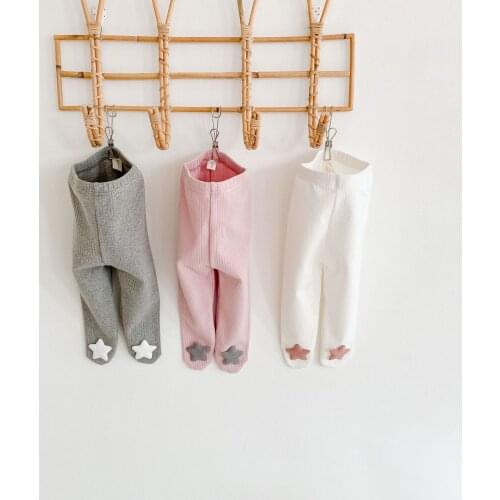 100% Cotton Baby Girl Pantyhose Cute Star Warm Tights for Girls Princess Baby Stockings Childrens tights for newborn from 0 12