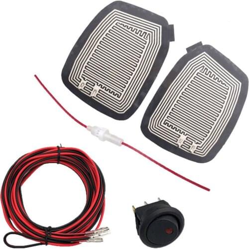 2PCS 95mm Rearview Mirror Protector Anti-fog Anti Water Anti-stain Film Cover Mirror Multi-function Touch Panel Heater Mirror