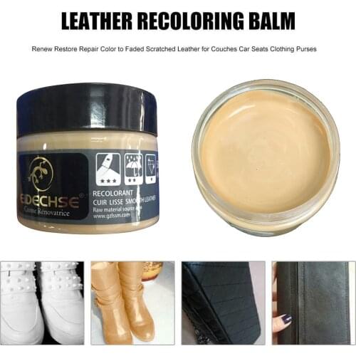 Leather Repair Cream Filler Compound For Leather Restoration Cracks Burns Hole All-purpose Leather Repair Conditioner Cleaner