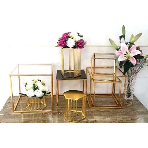 Wedding Cake Flower Table Centerpieces Display Iron Stand Birthday Party Cupcake Cookie Dessert Metal Frame Buffet Banquet Rack