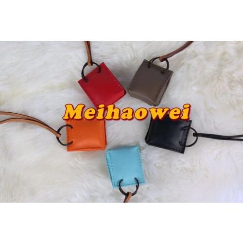 NEW Master Craftsmen Sew Sheepskin Mini Shopping Bags Fashion Lucky Bag School Handbag Pendant Charm Car Ornaments Backpack