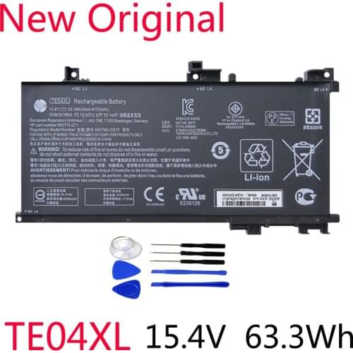 New TE04XL Laptop Battery For HP OMEN 15-AX200 15- AX218TX 15-AX210TX 15-AX235NF 15-AX202N 15-BC200 HSTNN-DB7T