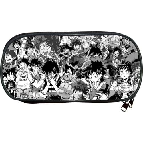 My Hero Academia Season 5 Pencil Case Children Zipper Stationery Bag Boys Girls Back To School Gift Students Anime Pencil Box