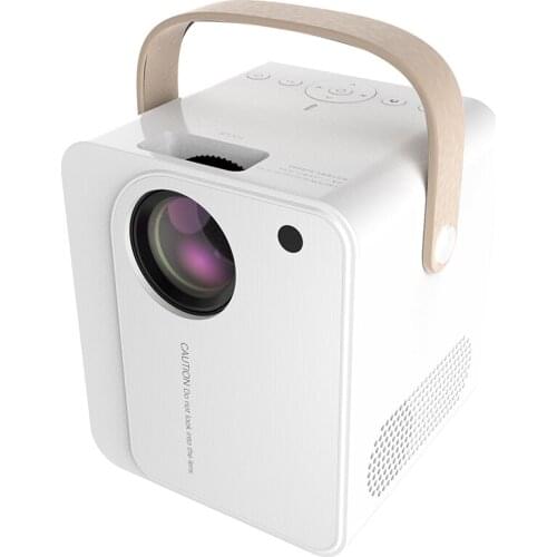 Jeno JP03 Mini LED Portable Projector 1080P 4K Supported Video LED Home Theater Projector