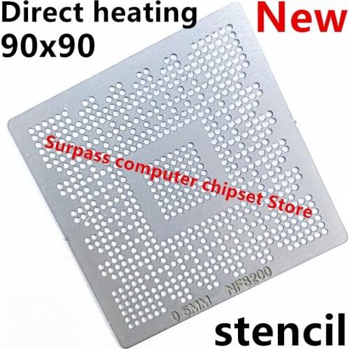 Direct heating 90*90 NF-6100-430-N-A2 NF-6100-430-N-A3 NF-7025-630A-A2 NF-7050-630A-A2 NF-7025-630-N-A3 NF750A-SLI-N-A2 stencil