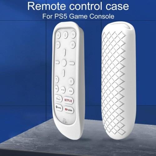 Dustproof Soft Silicone Cover Case Protector for PS5 Game Console Media Remote Control