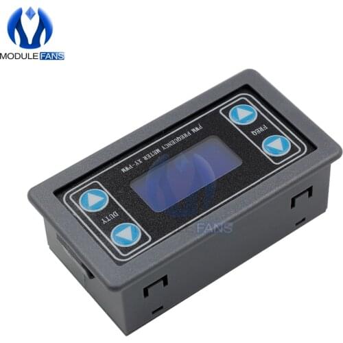 DC 3.3V-30V PWM Signal Generator Frequency Meter Liquid Crystal Display Duty Cycle Frequency 1Hz-150KHz Adjustable Meter