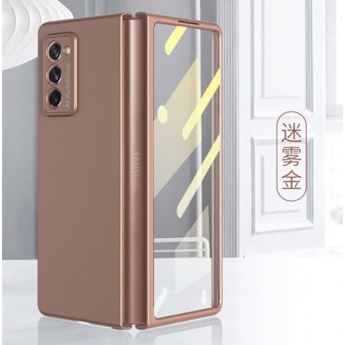 Luxury Mobile Phone Case For Huawei Mate X2 Cover Ultra-thion Anti-knock Combination Film Hard Matte Cases for huawei mate x2