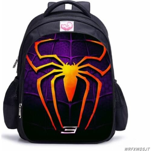 16 Inch Spiderman Children School Bags Orthopedic Backpack Kids School Boys Girls Mochila Infantil Catoon Bag