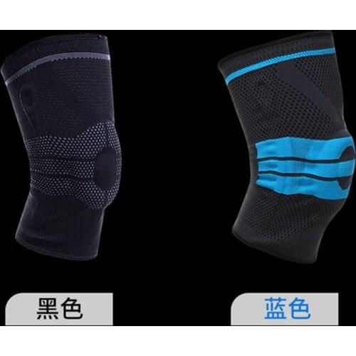 Silicone Sports Knee Pads Unisex Multi-functional Kneelet with Brace for Gym Training Running Rehabilitation