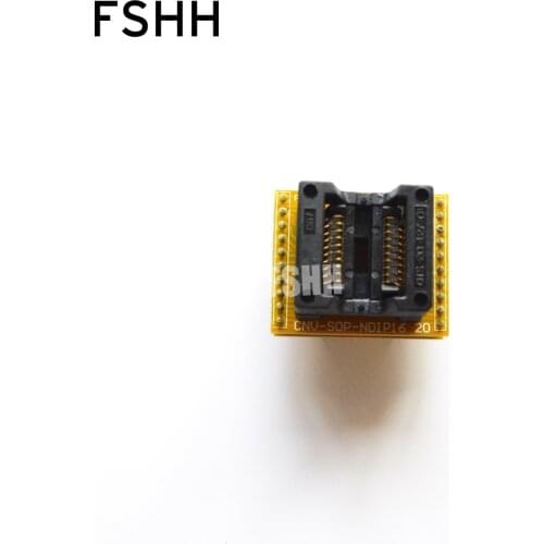 SOP20 TO DIP20 IC Programming Adapter CNV-SOP20-DIP/CNV-SOP-DP20 Adapter Socket 1.27mm Pitch