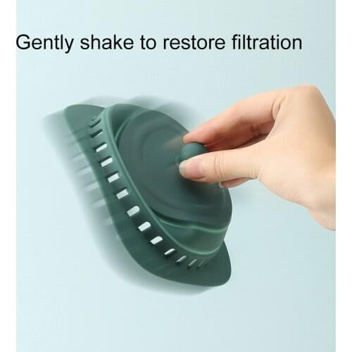 1 Pcs Floor Drain Deodorizer Sewer Deodorant Cover Silicone Sealing Plug Kitchen Toilet Anti-Odor Insect-Proof Floor Drain Cover