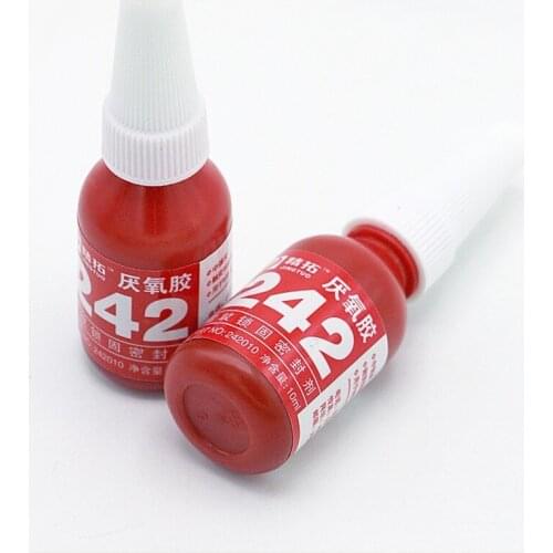 10pcs/lot 242 Glue Screw Glue Blue Glue Anaerobic Adhesive for DIY RC Helicopter