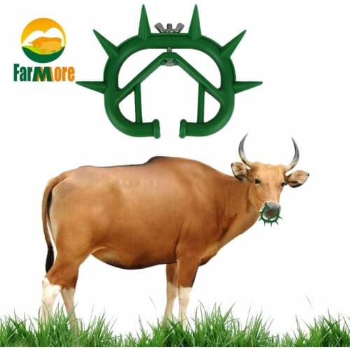 5pcs Plastic Calf Weaner Durable Cattle Cow Weaner Anti Sucking Milking Stop Kit Calf Nose Ring Farm products