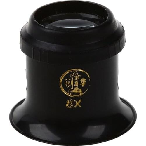 8X watchmakers loupe nifying glass eye loupe jewelry nifier jeweler eyepiece