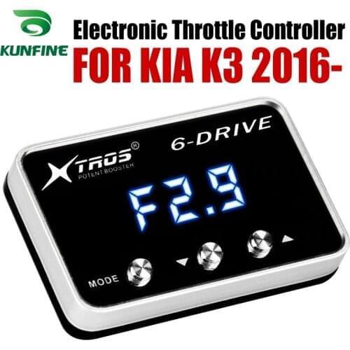 Car Electronic Throttle Controller Racing Accelerator Potent Booster For KIA K3 2016-2019 Tuning Parts Accessory