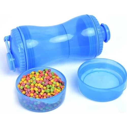 Outdoor Portable Pet Dog Water Bottle Training Food Storage Bottle PP Dogs Water Dispenser for Large Dogs Pets Accessories Stuff