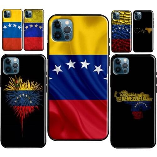 Venezuela Venezuelan Flag Case For iPhone 12 Pro Max mini XR X XS 6S 7 8 Plus SE 2020 For iPhone 11 Pro Max Coque