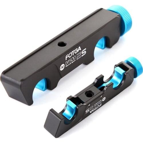 FOTGA DP500 II Quick-Release Slot Slide Block for 15mm rod rig Follow Focus DSLR