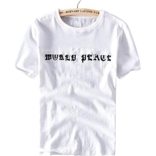 2020 Suehaiwes Italy brand linen t shirt men summer fashion t-shirt for men short-sleeved t shirts male round neck tshirt mens