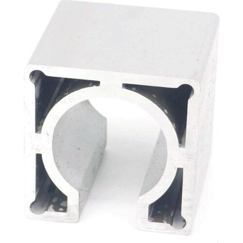 55mm Length 5mm Hole Diameter Bracket Mount Clamp Holder For 57x57mm Stepper Motor CNC Router Machine