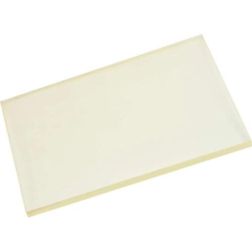 LMDZ Square Beef Tendon Plate Elastic Rubber Sheet Die Cutter Plate Elastic Rubber Sheet DIY Leather Craft Tools 20*15*0.8cm