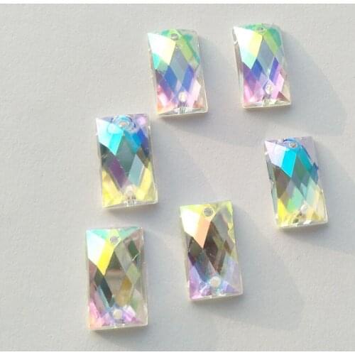 MEYA AB Acrylic Tear Drop Rhinestones Sew On Crystal Rhinestones for Dress Making,Jewelry Deco,Bags,Garment,Shoes