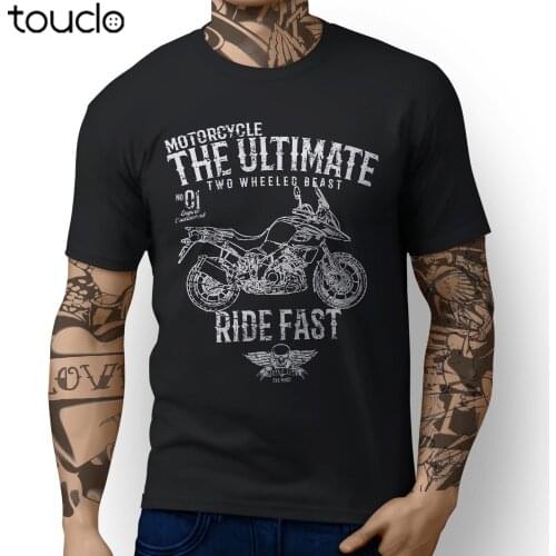 Japan Motorcycle Suz V Strom 1000 V-Strom 650 2019 Inspired Motorbike Art Men 2019 Funny Cotton Top Tees Short Sleeve Shirt