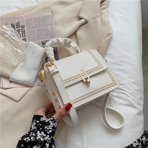 2021 New Fashion Ladies Crossbody Bag Casual Tote Messenger Bag High Quality PU Shoulder Bag Small Womens Handbag Purse